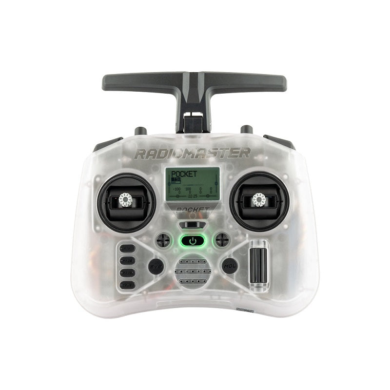 Radiomaster Pocket Radio Controller – ELRS Version (Transparent) for Drone.