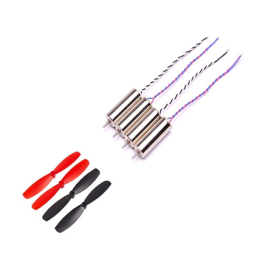 55mm Blade Propeller+720 CW & CCW Brushed Motor For Indoor Racing Drone