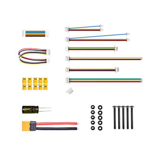 Complete set of components for the SpeedyBee F7 V3 Stack.