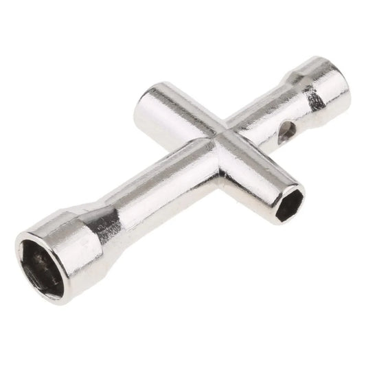 Hexagonal Mini Cross Wrench Sleeve Nut Tool for M2/M2.5/M3/M4 Hex Nut.