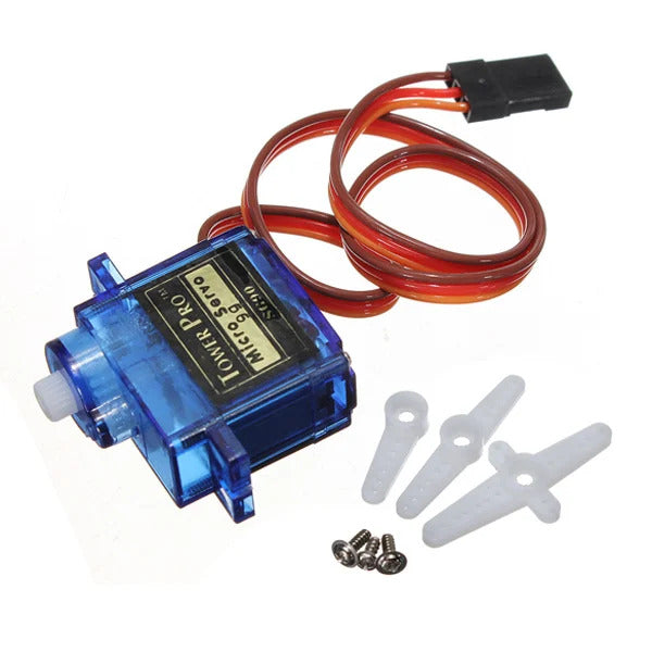 TowerPro SG90 Continuous Rotation 360° Servo Motor.