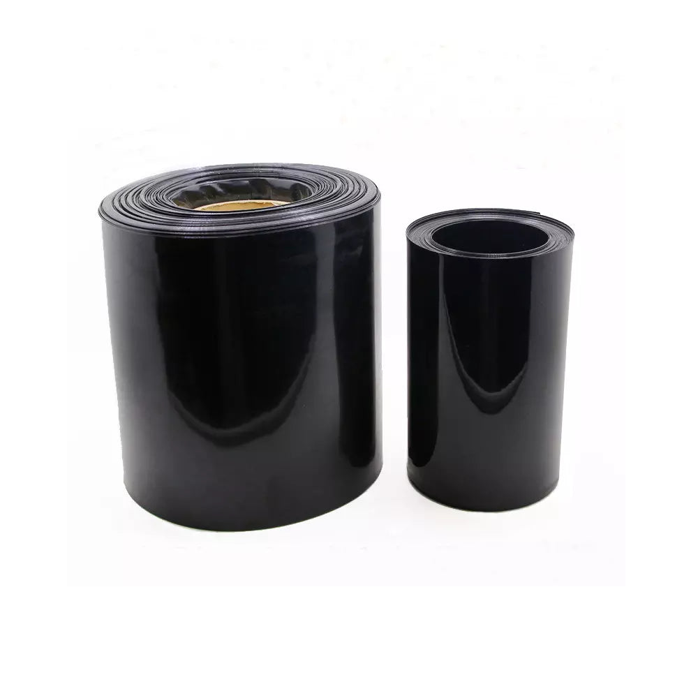 PVC Heat Shrink Sleeve 160mm Black 1 Meter.