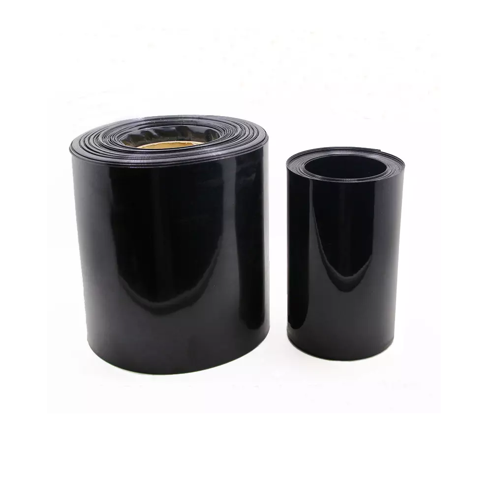 PVC Heat Shrink Sleeve 90mm Black 1 Meter.