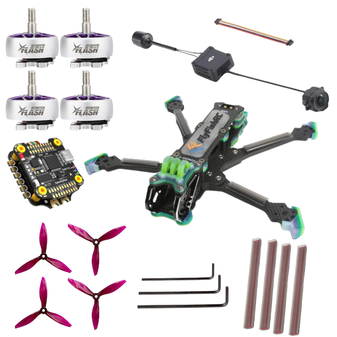 FlyFishRC Volador VD5 Digital 4 – 6S Freestyle FPV Drone Kit