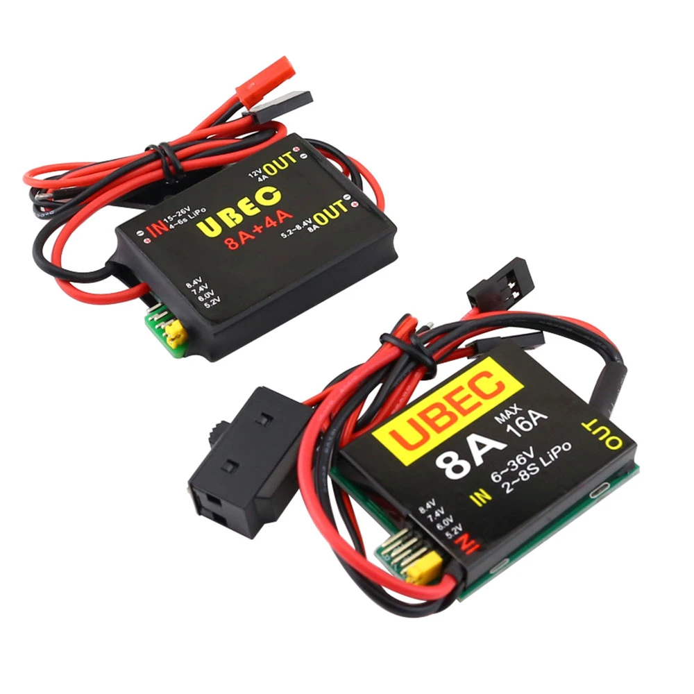 Ubec-8A 6-36V 2~8S Lipo Esc