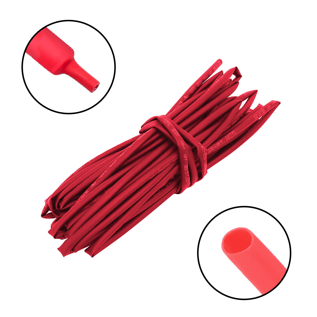 Heat Shrink Sleeve 1mm Red 1meter.