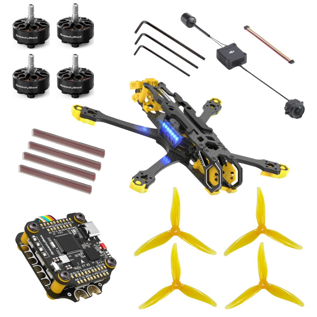 Master 5 V2 DC Freestyle 4-6s Digital FPV Drone kit