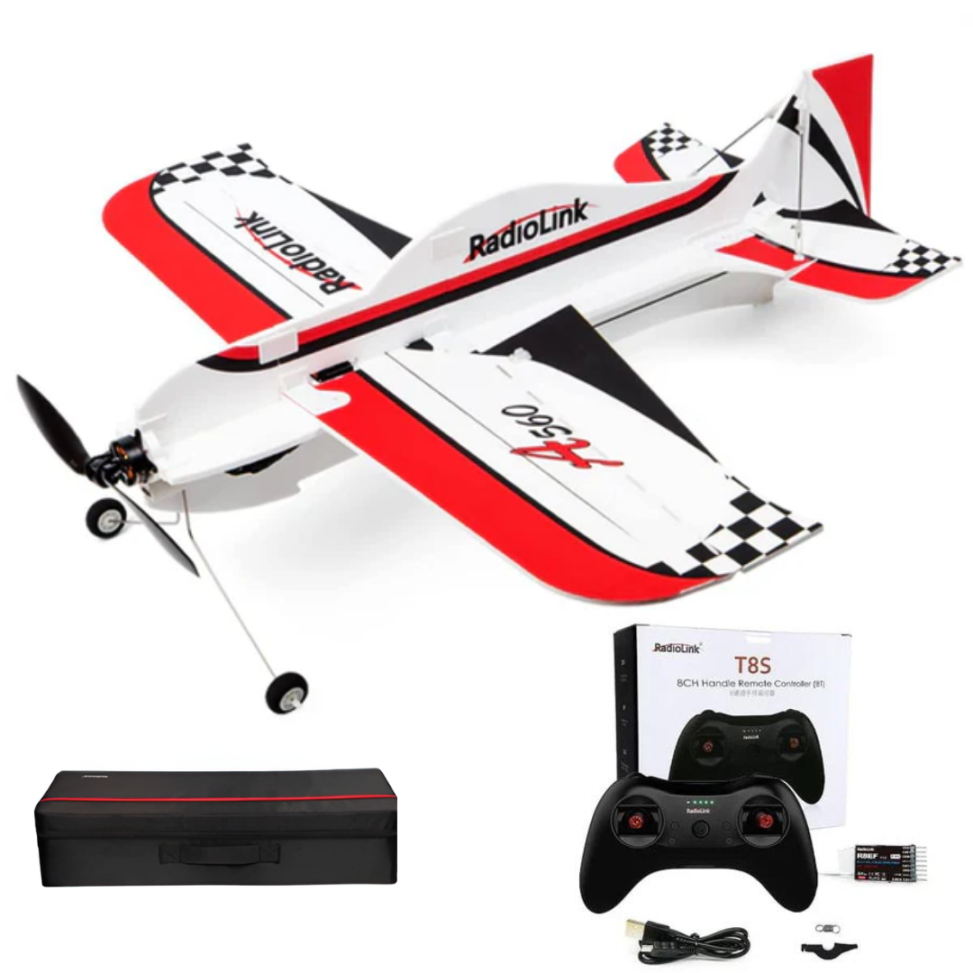 Radiolink A560 Airplane Plug & Play RC Gyro Airplane with 6 Flight Modes & Radio Transmitter Receiver.