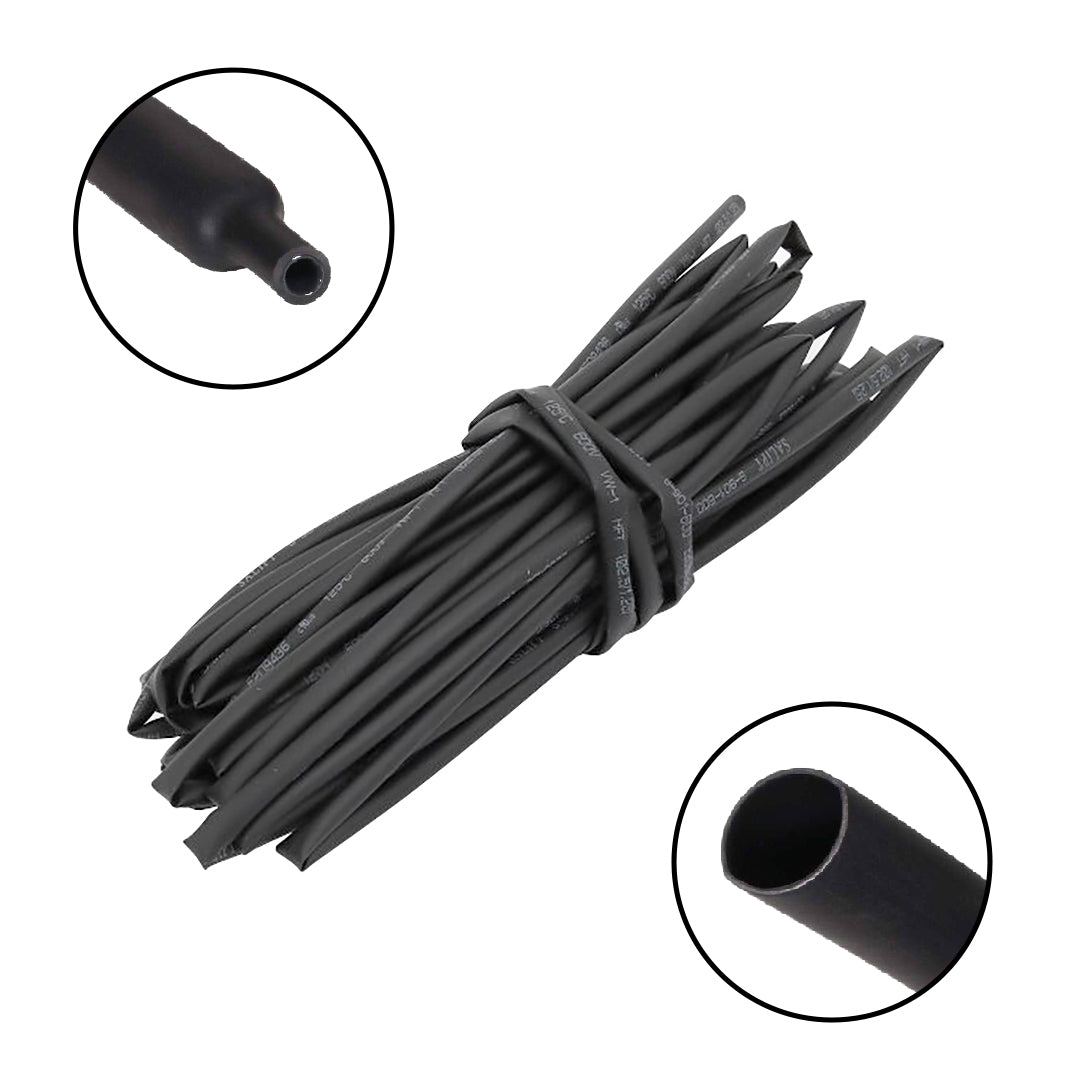 Heat Shrink Sleeve 1mm Black 1meter.