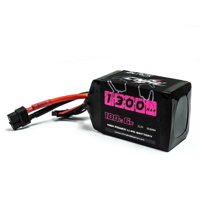 CNHL Black Series 1300mAh 6S 100C Lipo Battery.