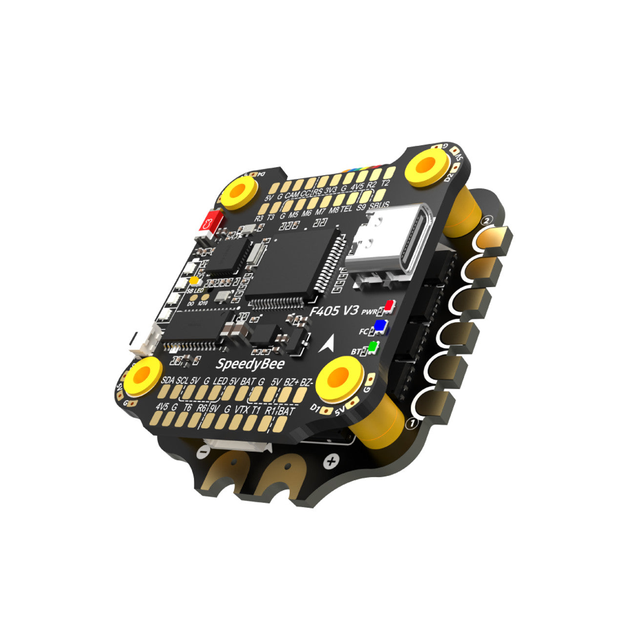 SpeedyBee F405 V3 BLS 50A 30×30 FC & ESC Stack for drone.