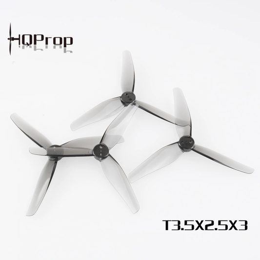 HQProp T3.5X2.5X3 Grey 2CW+2CCW - Poly Carbonate.