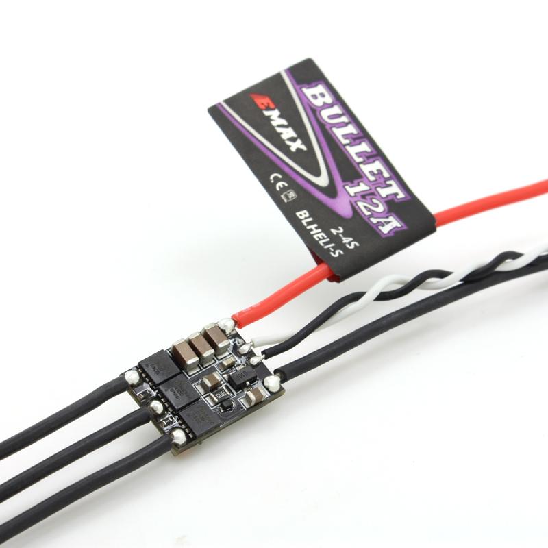 EMAX D-SHOT Bullet Series 12A 2-4S BLHELI_S ESC 2.4g Support Onshot42 Multishot