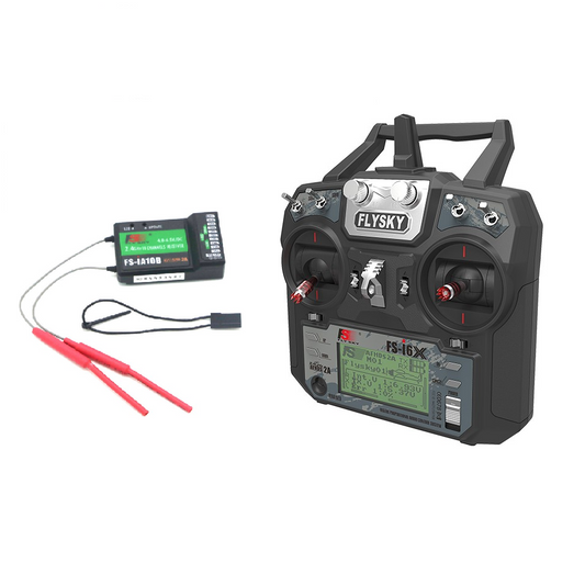 Flysky FS-i6X 2.4GHz 6CH AFHDS 2A RC Transmitter With FS-iA10B 2.4GHz 10CH Receiver